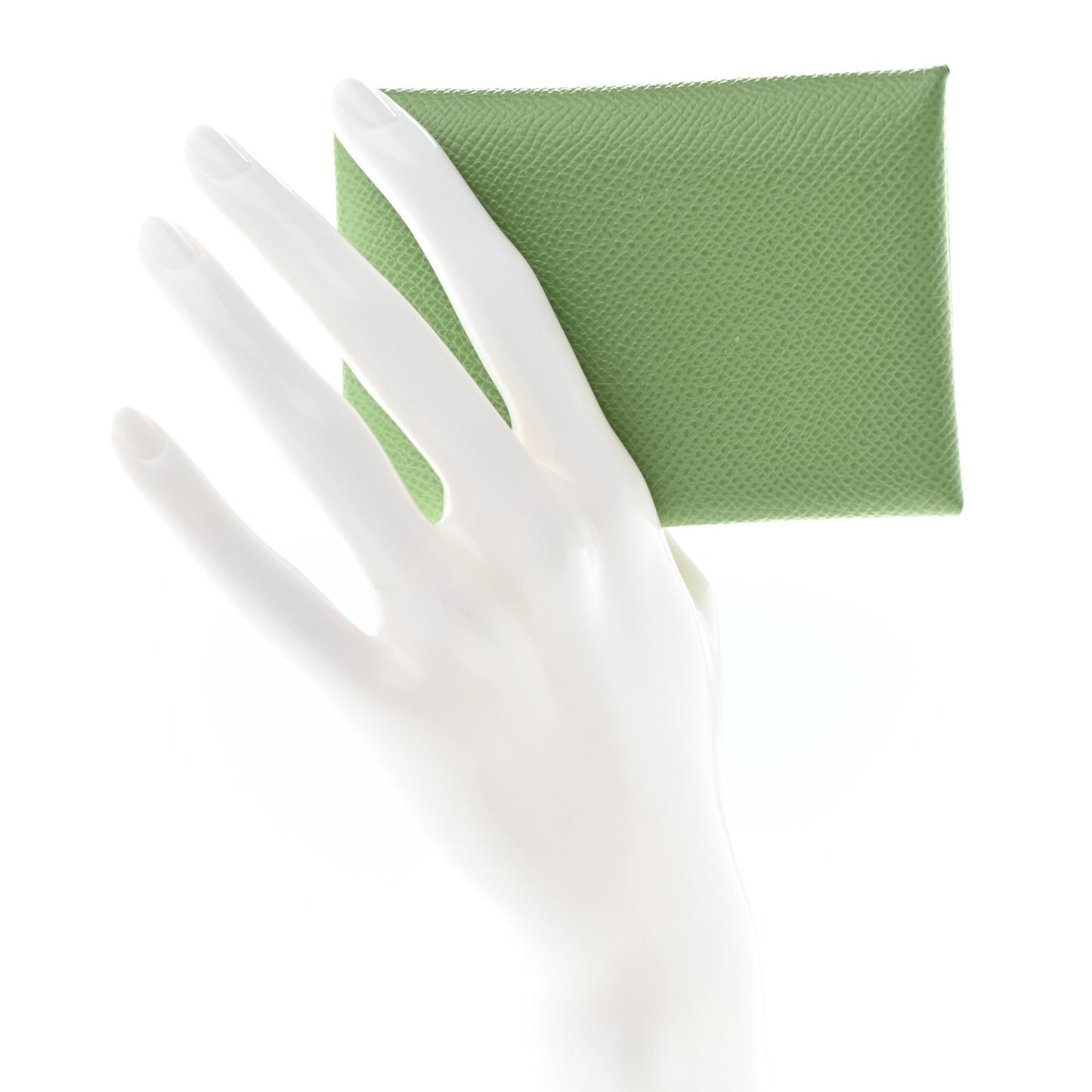 Epsom Calvi Duo Card Case Vert Criquet