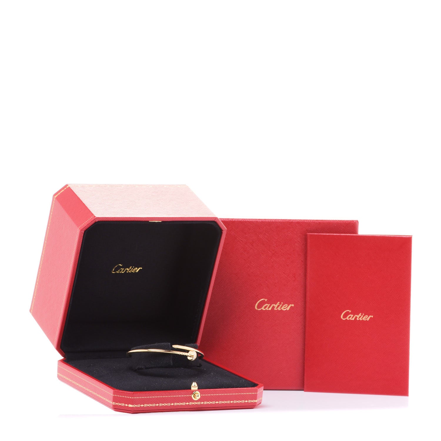 Cartier 18K Yellow Gold Diamond Small Juste Un Clou Bracelet 16 5 of 5