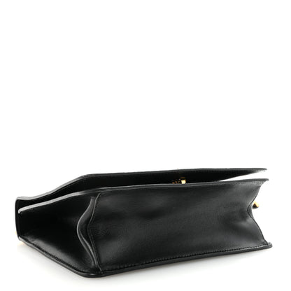 Prada Saffiano Chain Shoulder Bag Black 4 of 9
