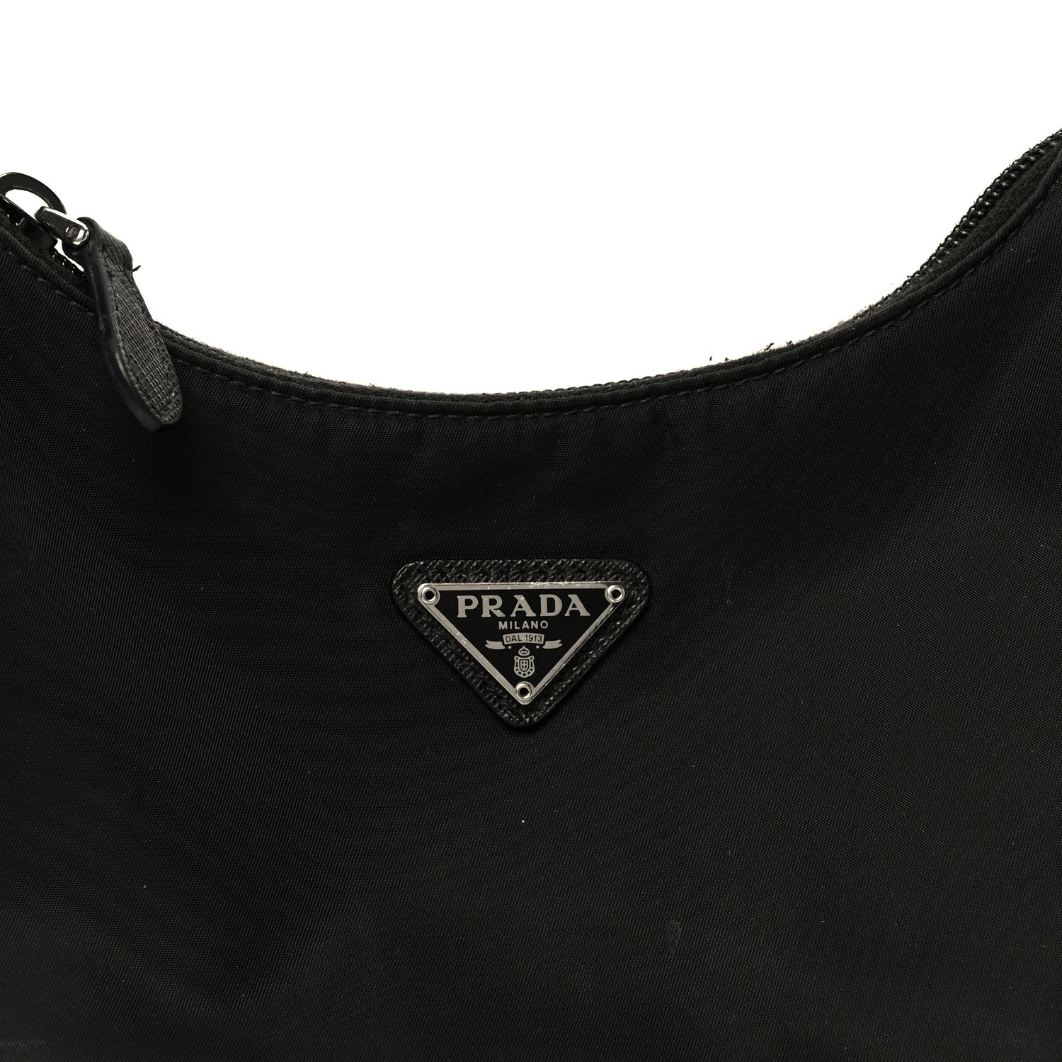 Prada Tessuto Nylon Mini Re-Edition 2000 Bag Black 9 of 11
