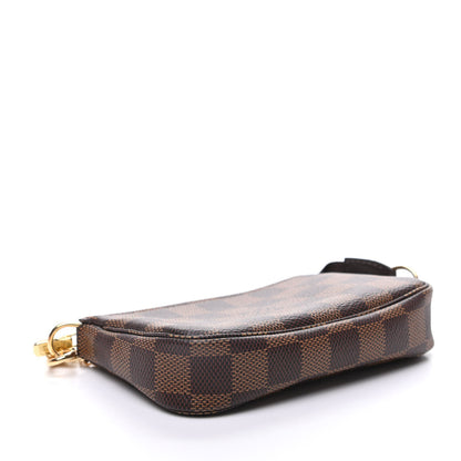 Louis Vuitton Damier Ebene Mini Pochette Accessories 4 of 10