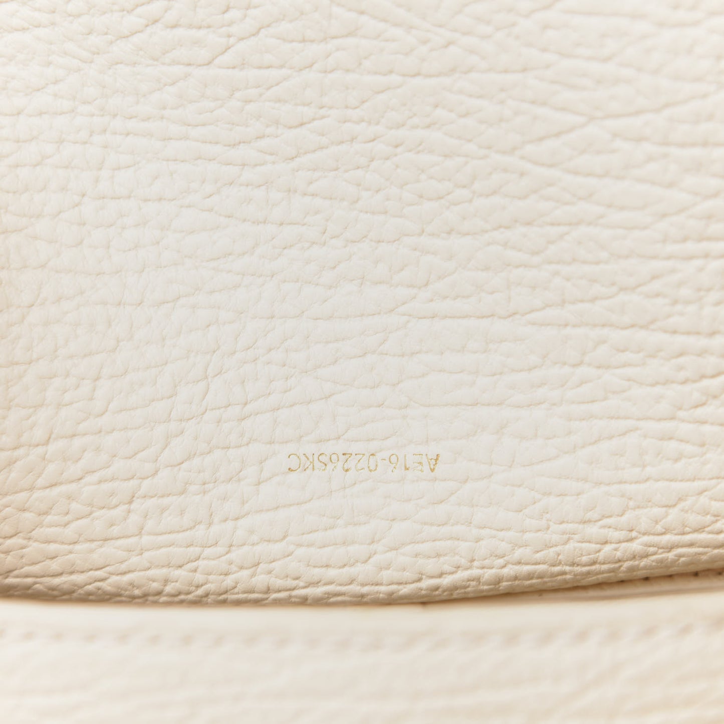 Textured Calfskin Mini Pashli Satchel Milk