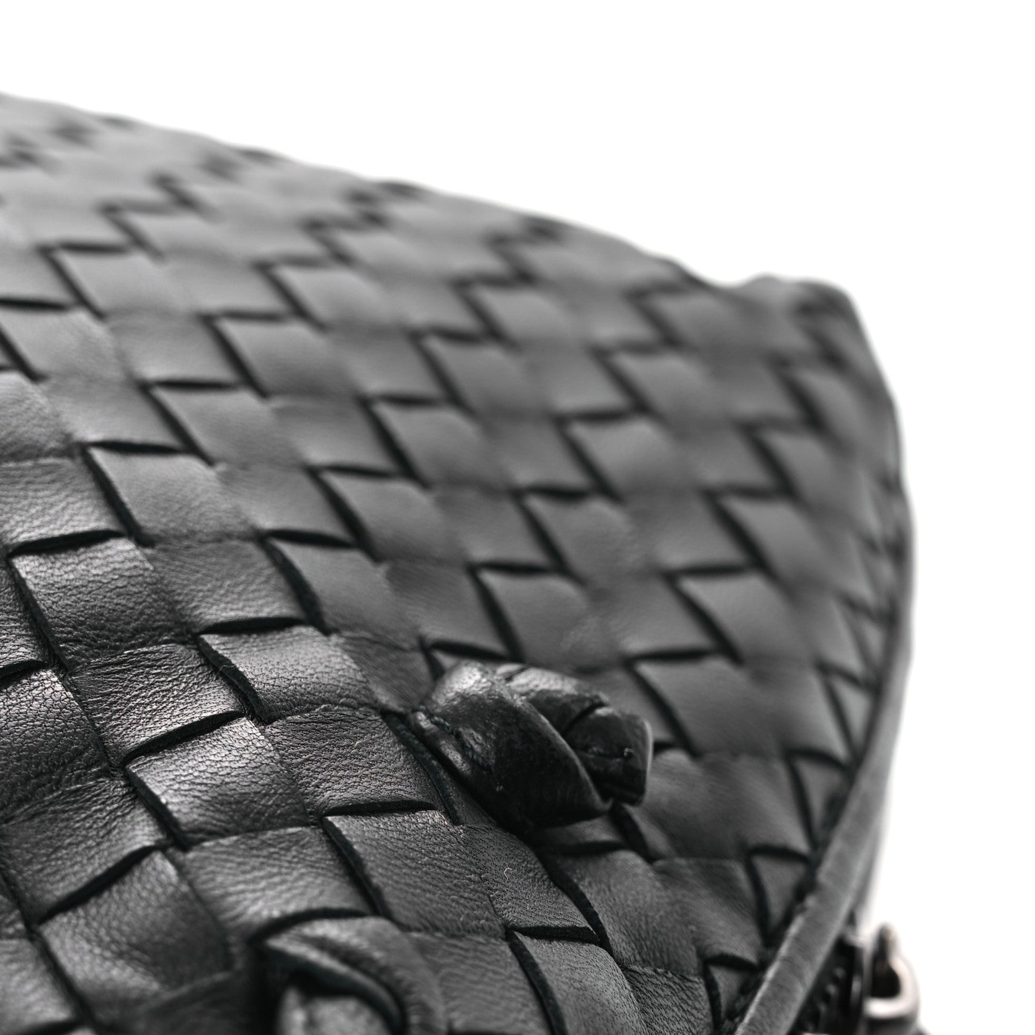 Bottega Veneta Nappa Intrecciato Nodini Bag Black 12 of 13