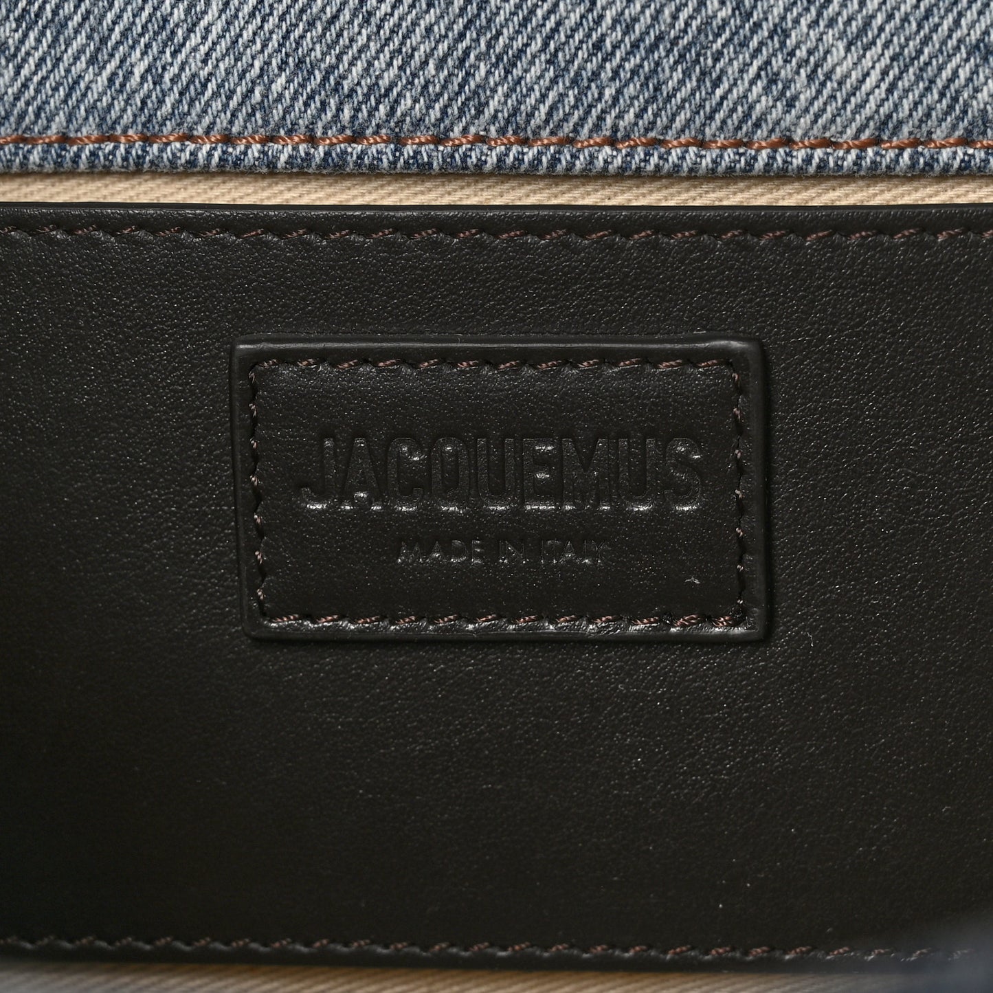 Soft Padded Denim Le Bambimou Blue