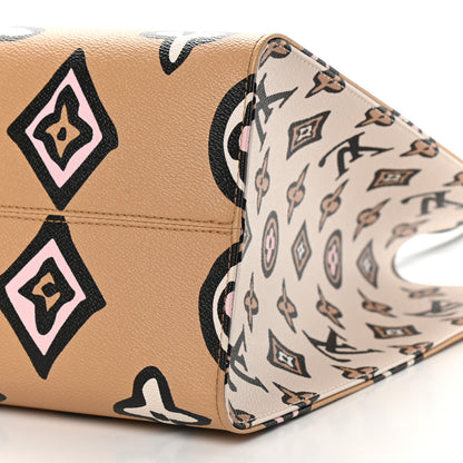 Louis Vuitton Monogram Giant Wild At Heart Onthego GM Arizona 8 of 9