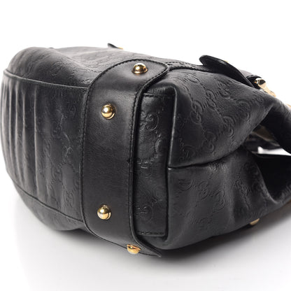 Gucci Guccissima Small Pelham Shoulder Bag Black 6 of 10