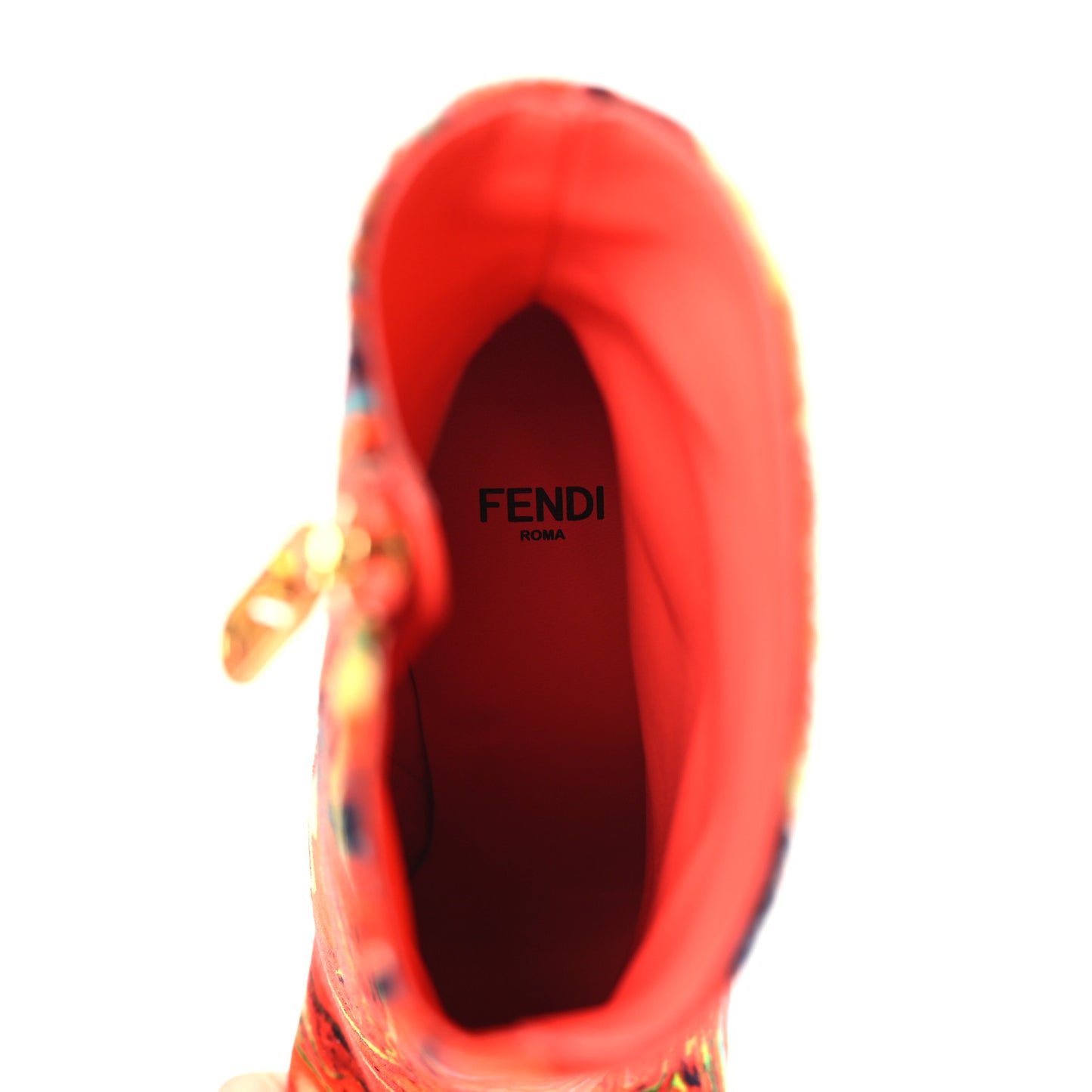 Velvet Marble Fendi First 95mm Booties 37 Georgia