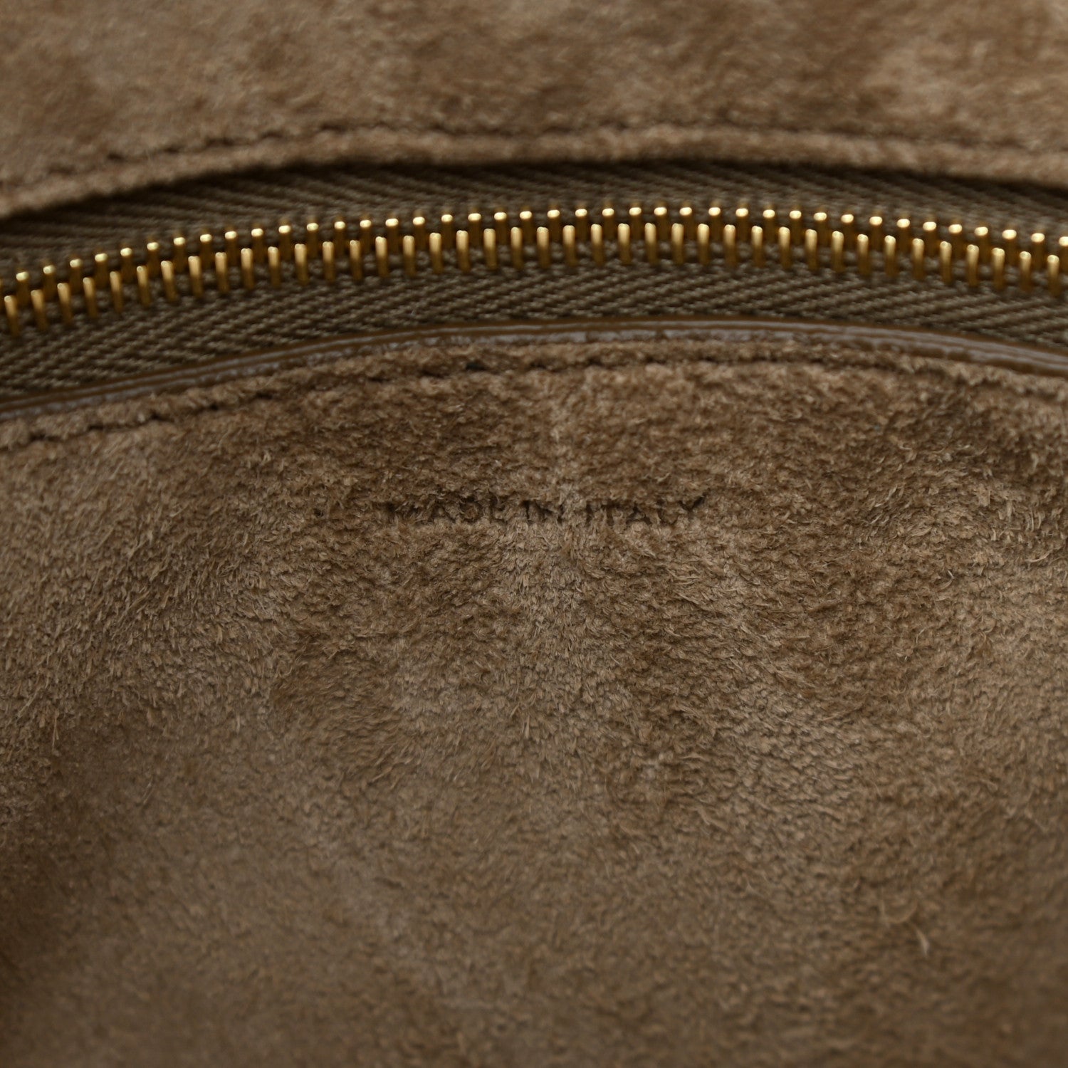 Celine Soft Grained Calfskin Small Sangle Bucket Bag Taupe 7 of 9
