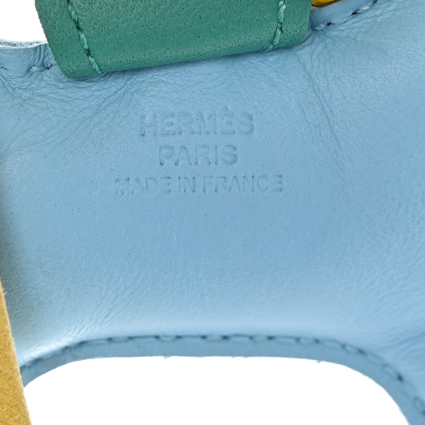 Milo Lambskin Grigri Rodeo Horse Bag Charm PM Celeste