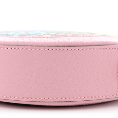 Gucci GG Supreme Monogram Psychedelic Round Shoulder Bag Black Multicolor Sugar Pink 10 of 10