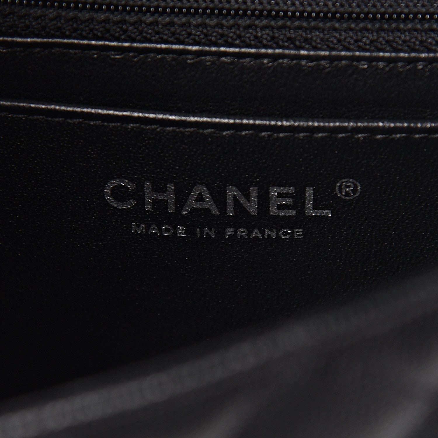 Chanel Iridescent Caviar Quilted Mini Rectangular Flap Black 6 of 11