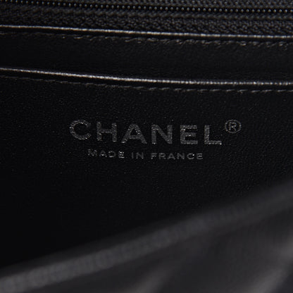 Chanel Iridescent Caviar Quilted Mini Rectangular Flap Black 6 of 11