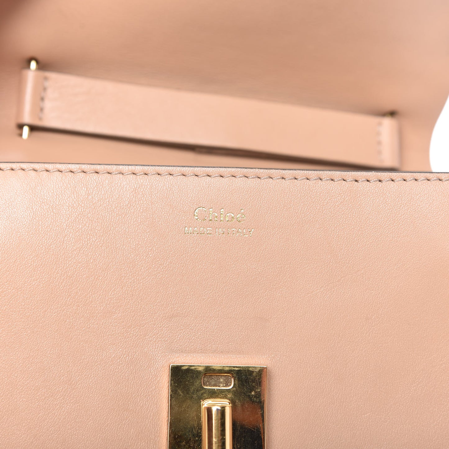 Calfskin Mini Drew Chain Shoulder Bag Blush Nude