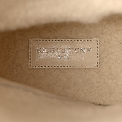 Louis Vuitton Suede Calfskin Shearling Snowdrop Flat Ankle Boot 40 Cognac 8 of 14