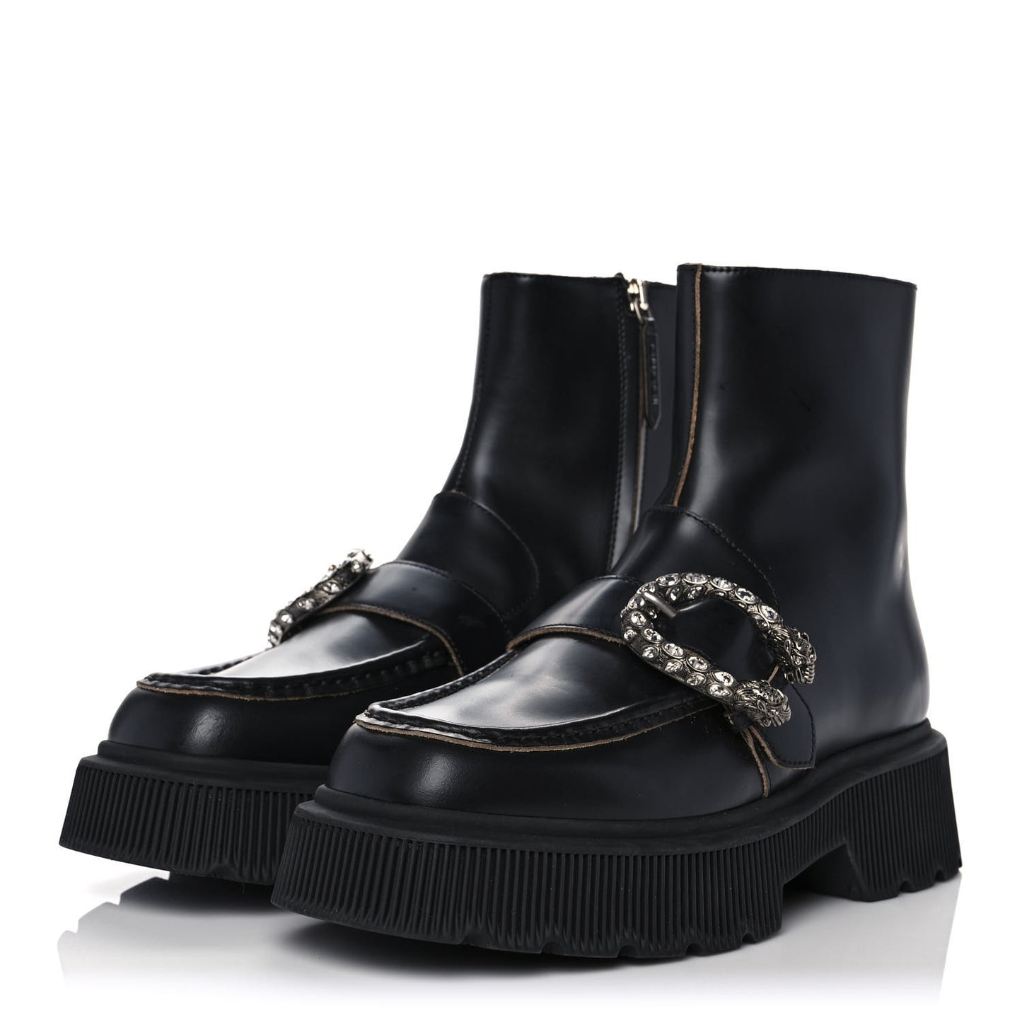 Cordovan Lux Dionysus Hunder Boots 38 Black