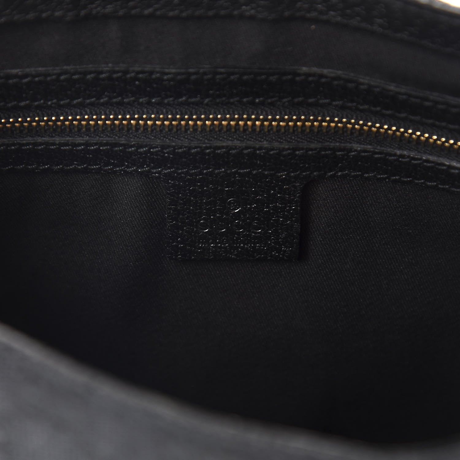 Gucci Monogram Small Jackie O Hobo Black 8 of 10