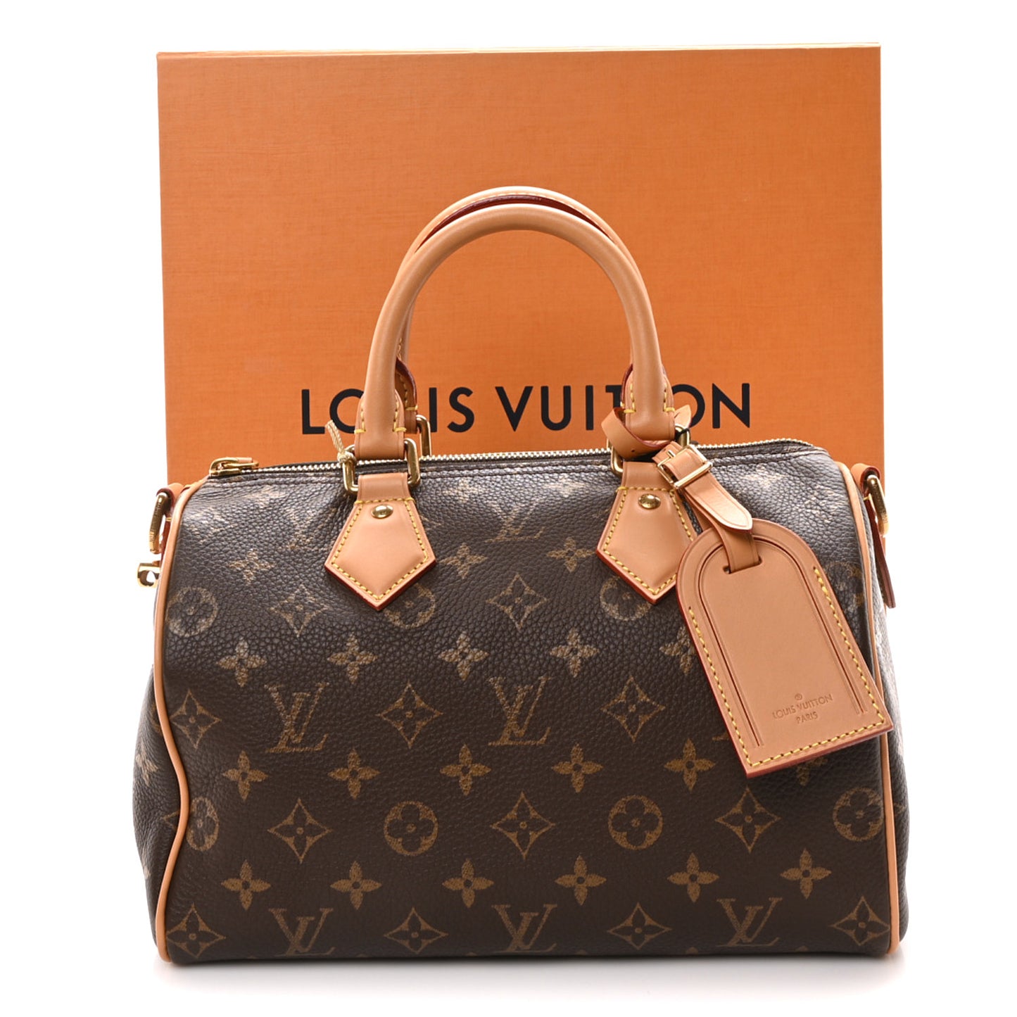 Calfskin Monogram Speedy P9 Bandouliere 25