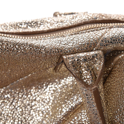 Saint Laurent Volcano Crackled Calfskin Medium Easy Y Bag Gold 13 of 30