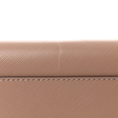 Salvatore Ferragamo Hammered Calfskin Batik Tote Quarzo Quarzo 10 of 10