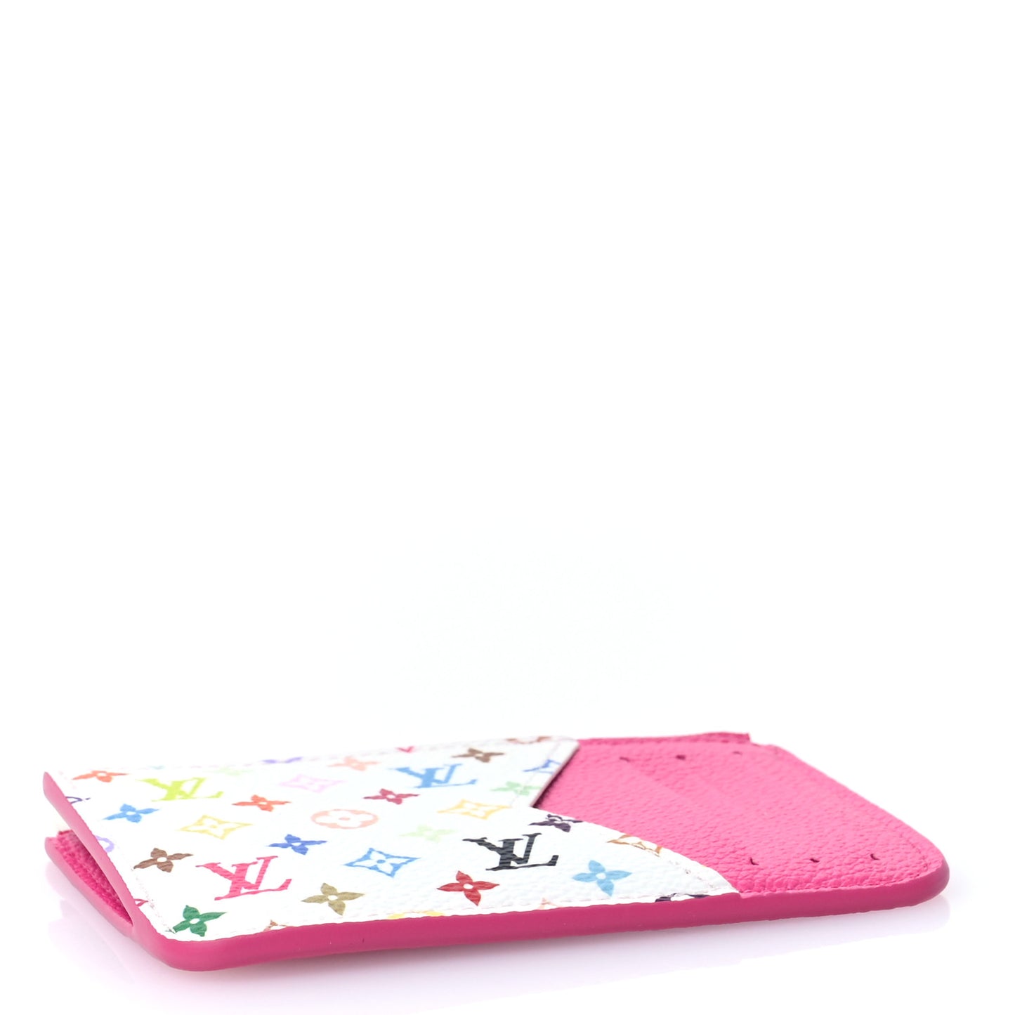 LV X TM Monogram Romy Card Holder Kawaii Pink