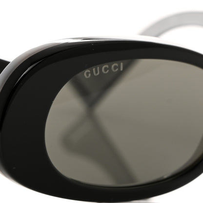 Gucci Acetate Oval Sunglasses GG0517S Black 5 of 8