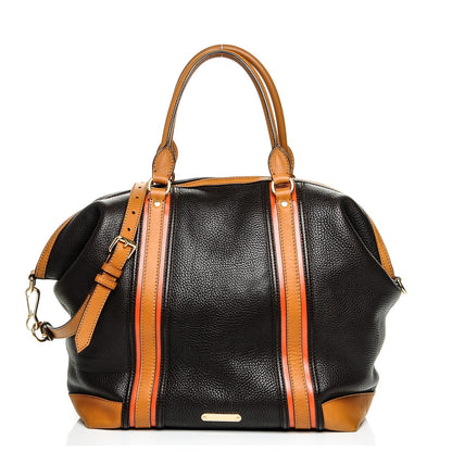 Burberry Grainy Calfskin Large Jameson Chocolate 1 of 7