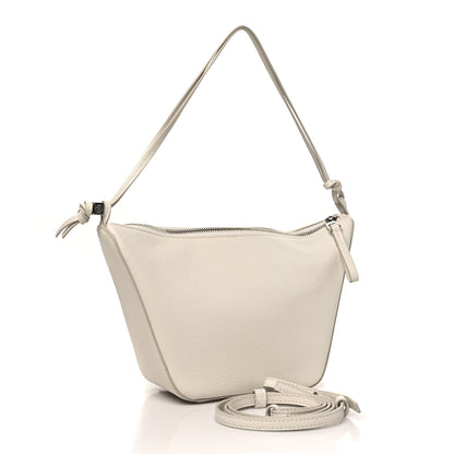 Loewe Calfskin Mini Hammock Hobo Soft White 3 of 10