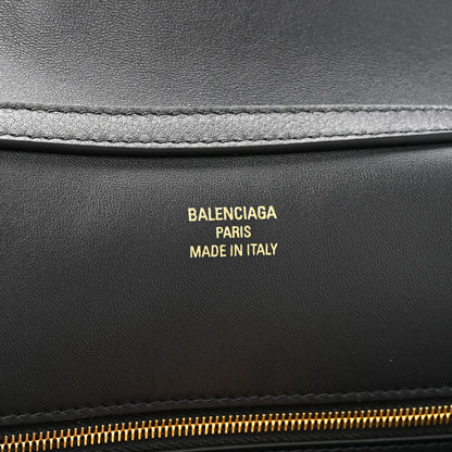 Balenciaga Natural Smooth Calfskin Medium Rodeo Top Handle Handbag Black 7 of 12