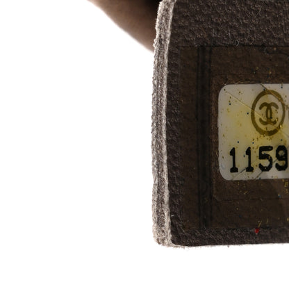 Chanel Distressed Lambskin Le Marais Bowler Brown 7 of 13