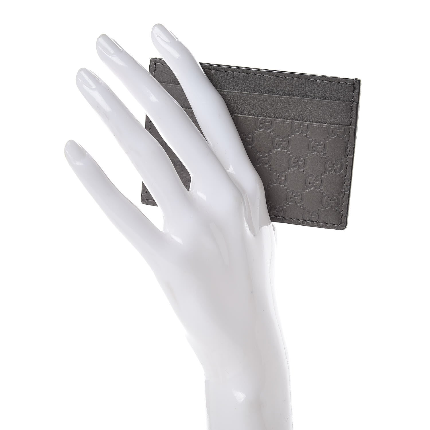 Gucci Soft Microguccissima Card Holder Loess 2 of 7