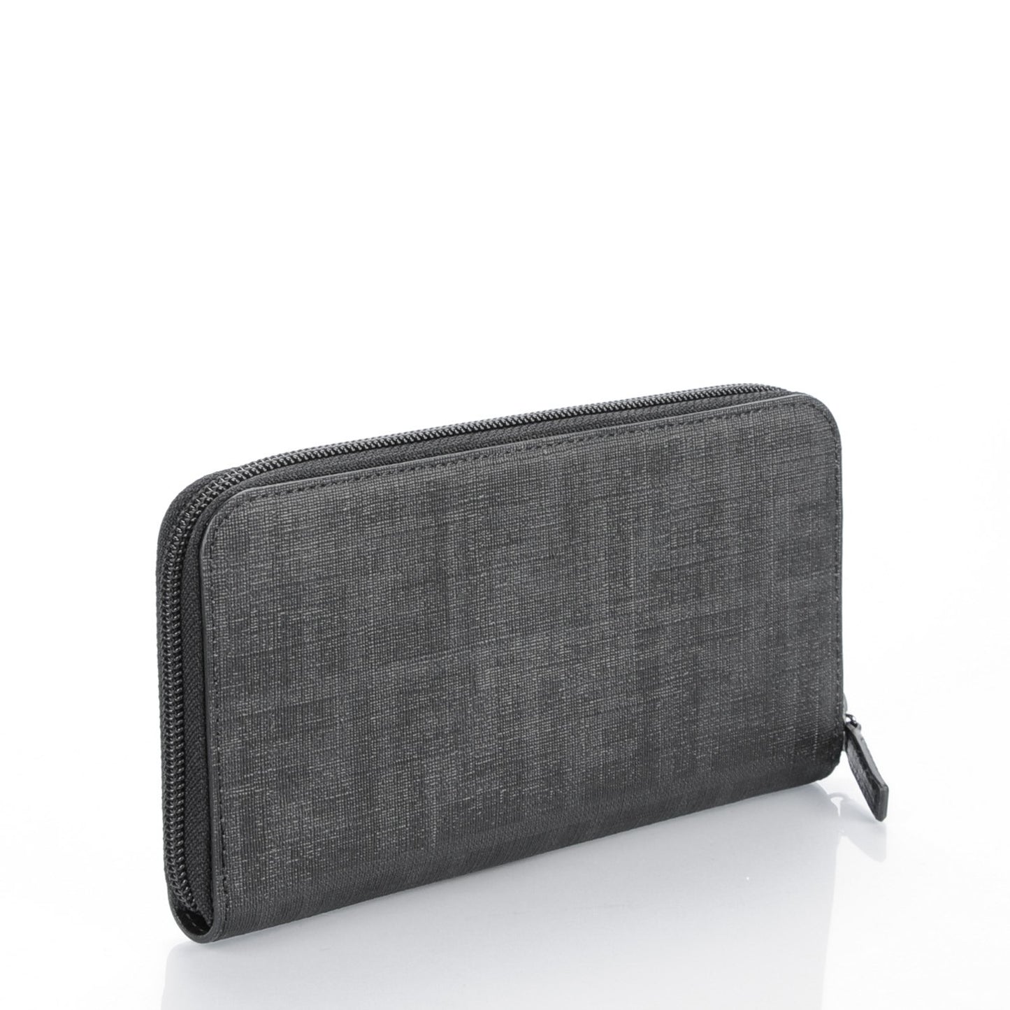 Zucca Spalmati Zip Around Wallet Black