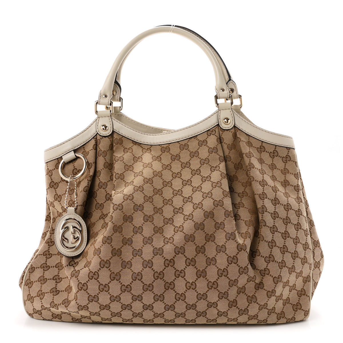 Monogram Large Sukey Tote Off White
