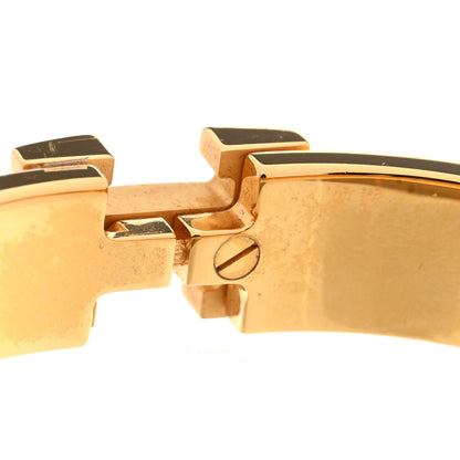 Hermes Enamel Printed Brides de Gala Bayadere Narrow Clic Clac H Bracelet PM Blue 5 of 6