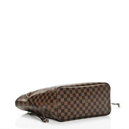 Louis Vuitton Damier Ebene Neo Neverfull MM Rose Ballerine 4 of 8