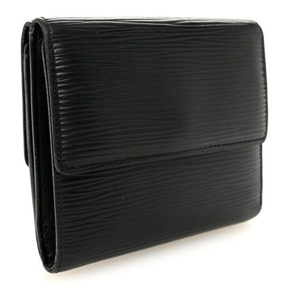 Louis Vuitton Epi Ludlow Wallet Black 3 of 7