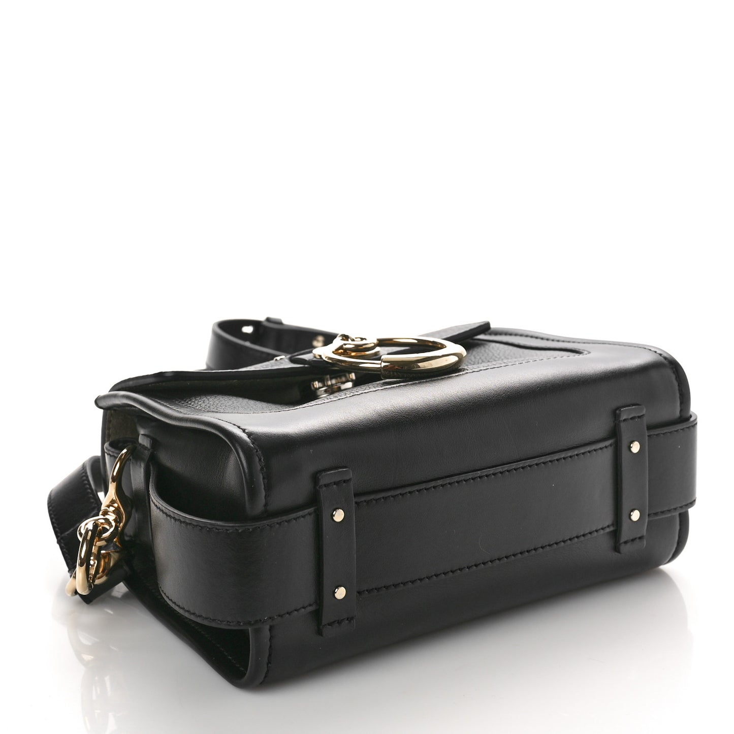 Calfskin Mini Tess Day Bag Black