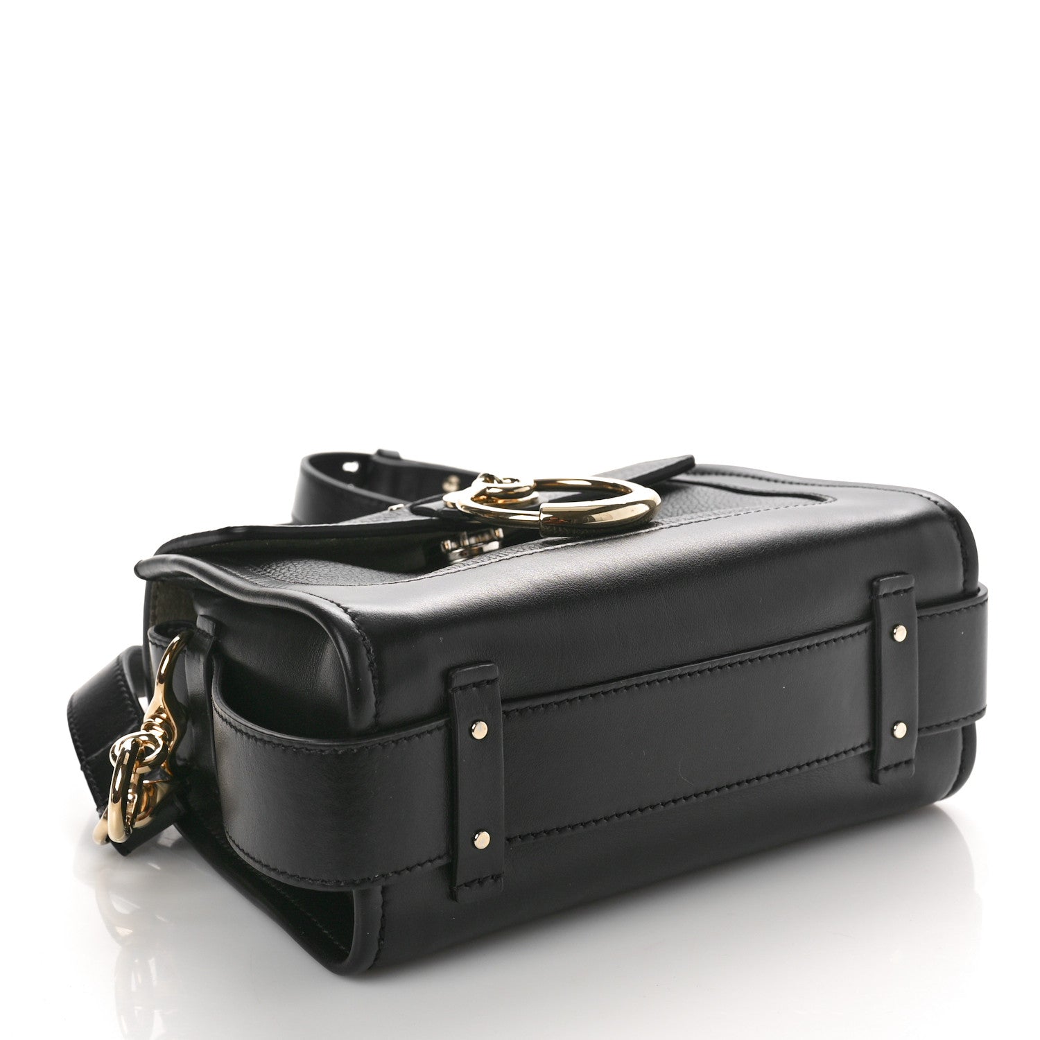 Chloe Calfskin Mini Tess Day Bag Black 4 of 9