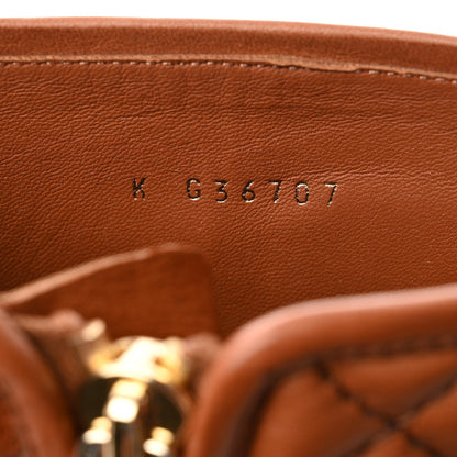 Chanel Calfskin CC Logo Mid Calf Boots 39 Caramel 6 of 8