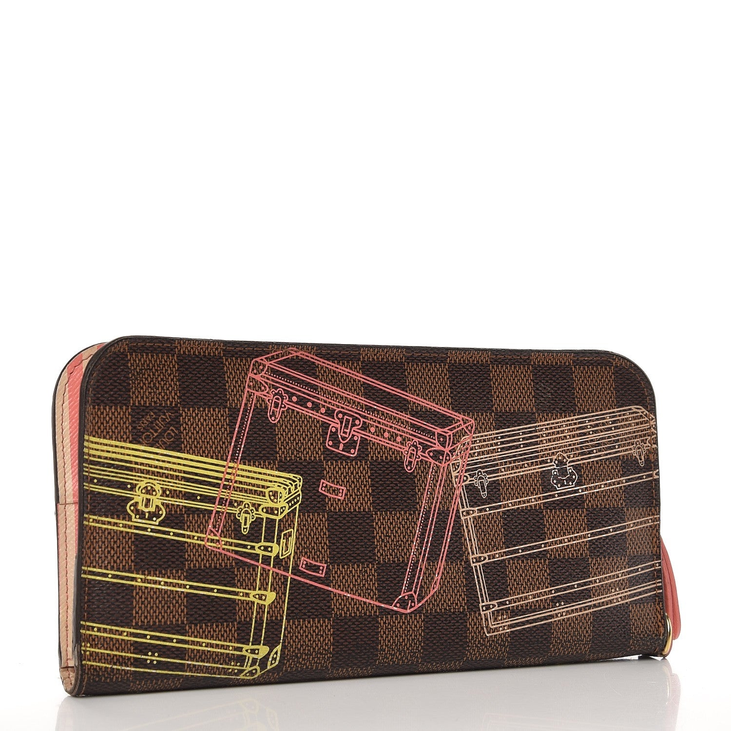 Louis Vuitton Damier Ebene 2014 Christmas Animation Insolite Wallet 3 of 22