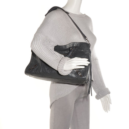 Balenciaga Agneau Classic Hardware City Gris Fossile 2 of 11