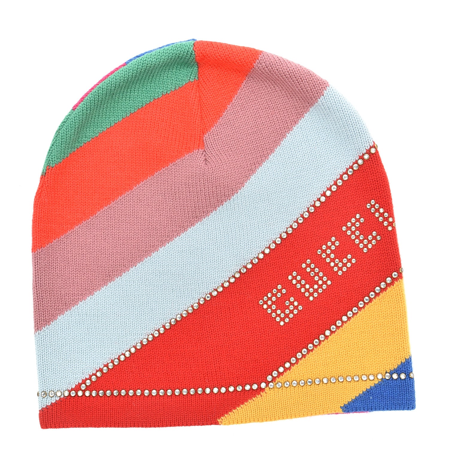 Gucci Wool Knit Multihimalat Beanie Hat M Multicolor 1 of 4