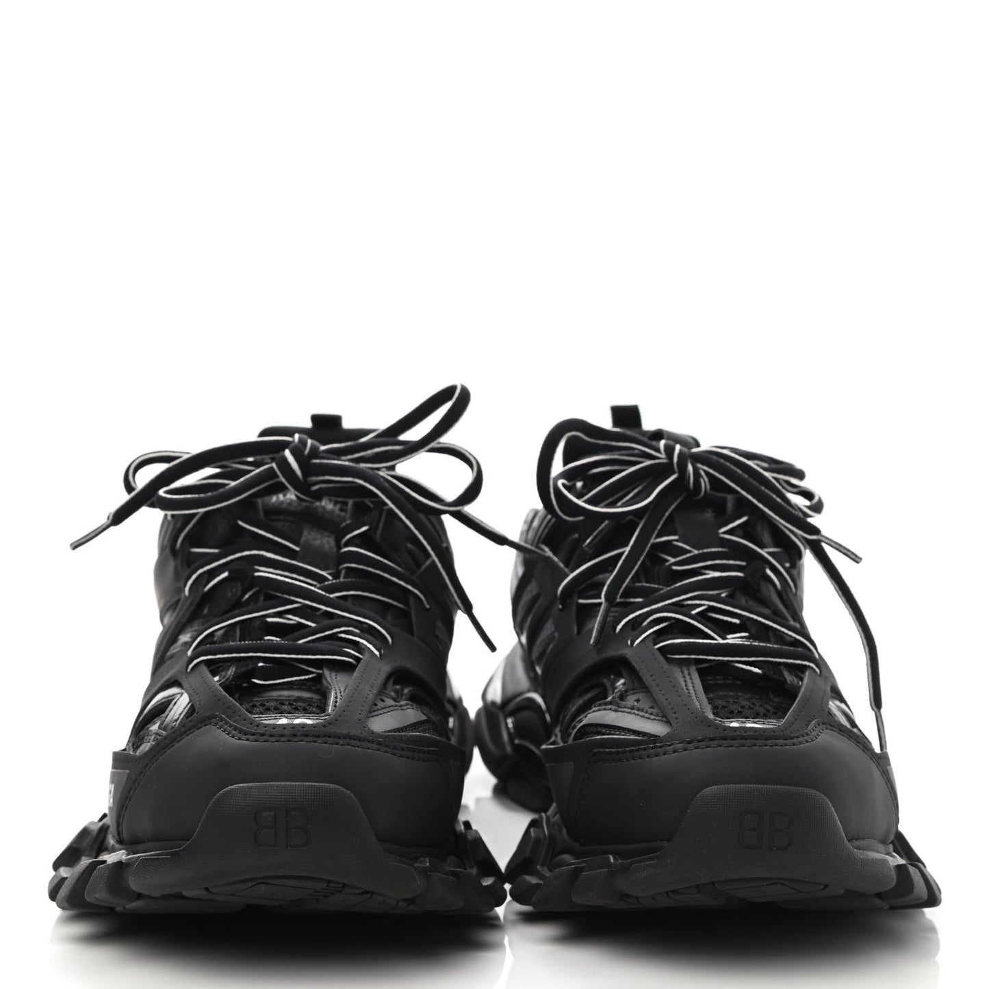 Mesh Nylon Mens Track Sneakers 40 Black