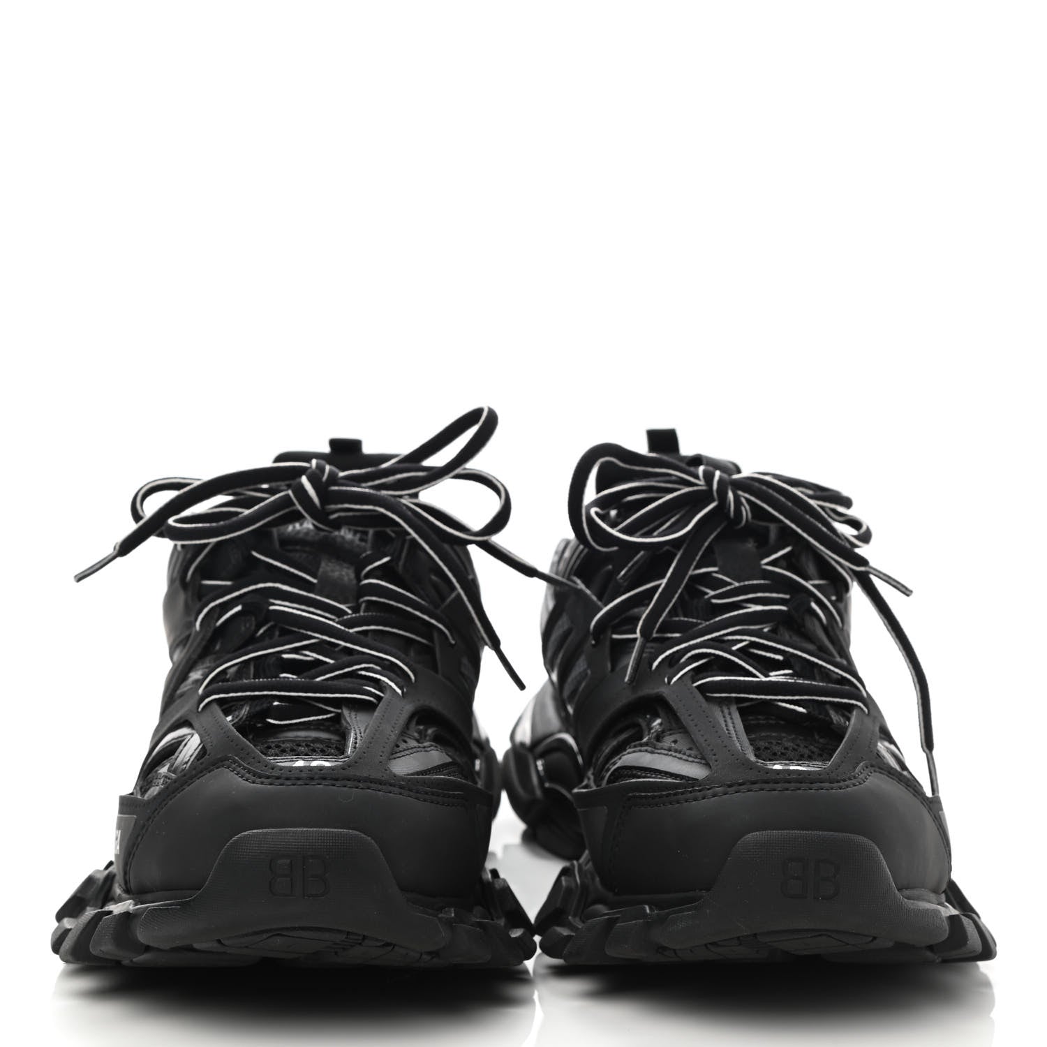 Balenciaga Mesh Nylon Mens Track Sneakers 40 Black 2 of 8