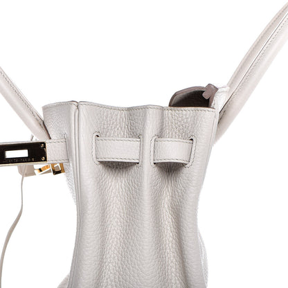 Hermes Taurillon Clemence Birkin 30 Beton 16 of 34