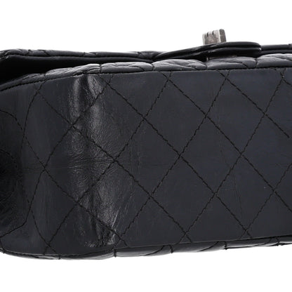 Chanel Aged Calfskin Quilted 2.55 Reissue 226 Flap Black 8 of 9