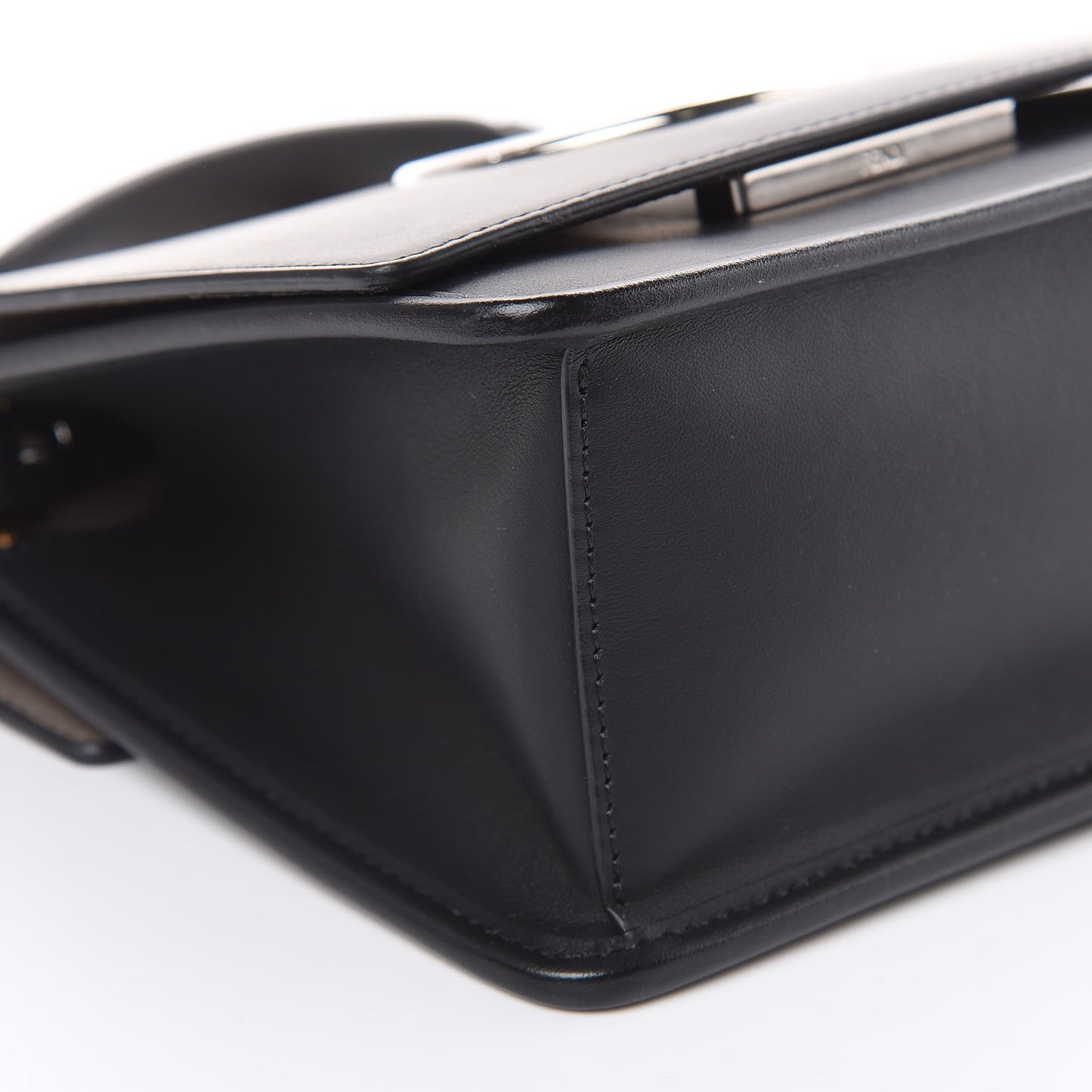 Vitello Century Opaco F is Fendi Small Kan I Shoulder Bag Black
