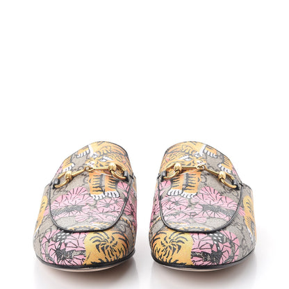 Gucci GG Supreme Monogram Bengal Princetown Slippers 38.5 Multi 2 of 11