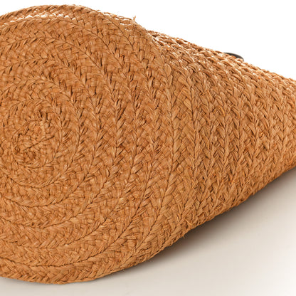 Saint Laurent Raffia Calfskin Medium Panier Tote 10 of 12