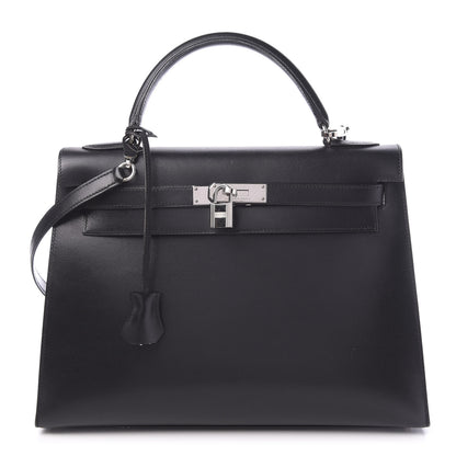 Hermes Box Kelly Sellier 32 Black 1 of 14
