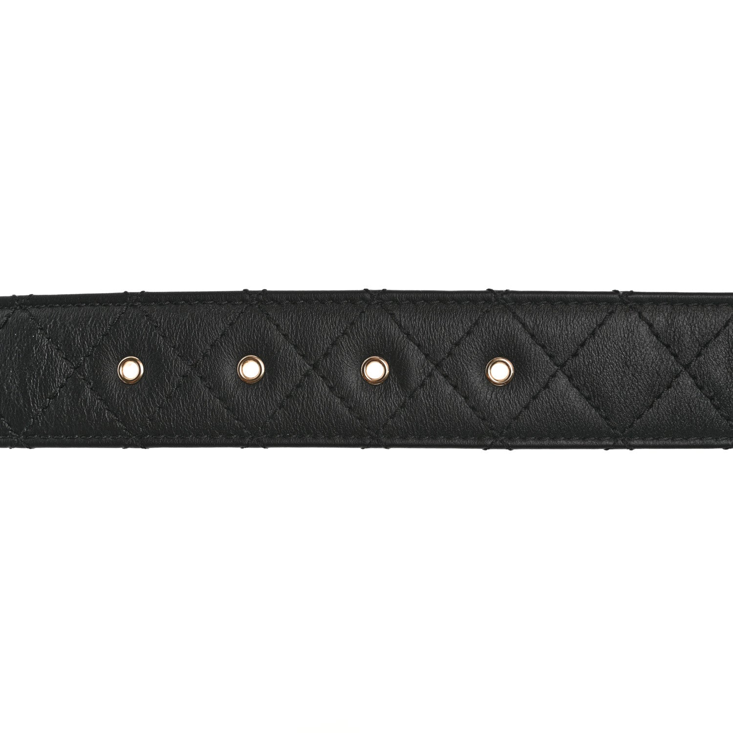 Chanel Lambskin Quilted CC Chain Belt 75 30 Black 3 of 9